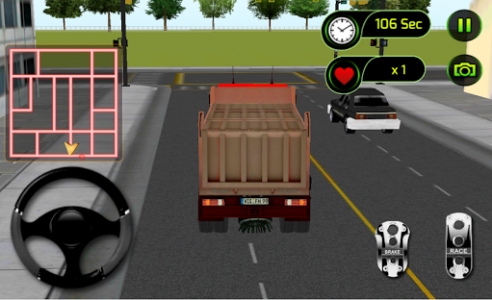اسکرین شات بازی City Streets Sweeper Service 1