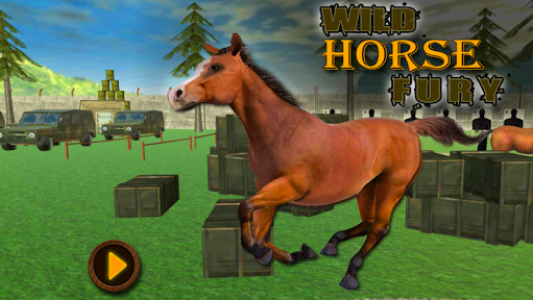 اسکرین شات بازی Fury Wild Horse Simulator 3D 1