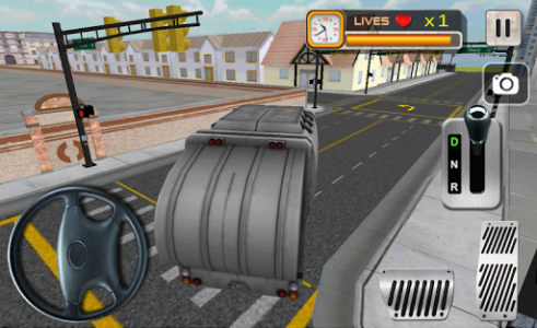 اسکرین شات بازی City Garbage Cleaner Truck 3D 6