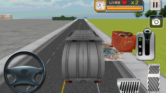 اسکرین شات بازی City Garbage Cleaner Truck 3D 3