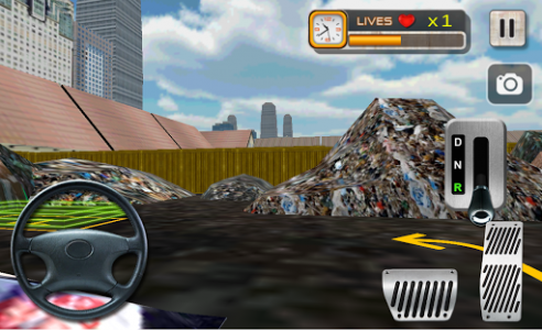 اسکرین شات بازی City Garbage Cleaner Truck 3D 4