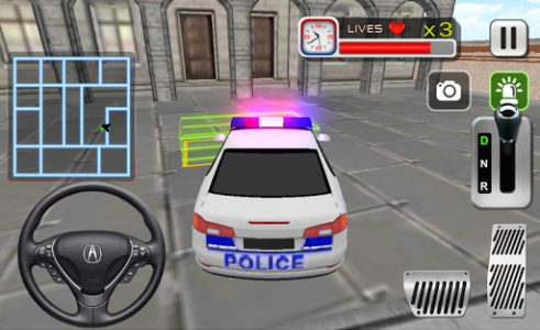 اسکرین شات بازی Police Car Driver 3