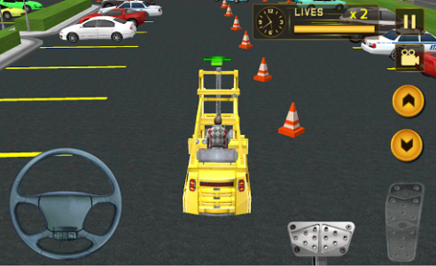 اسکرین شات بازی Real City Forklift Challenge 3