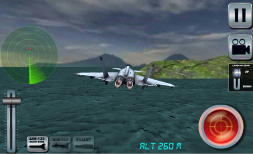 اسکرین شات بازی Jet Fighter Simulator 3D 1