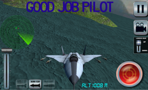 اسکرین شات بازی Jet Fighter Simulator 3D 4