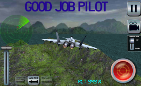 اسکرین شات بازی Jet Fighter Simulator 3D 8
