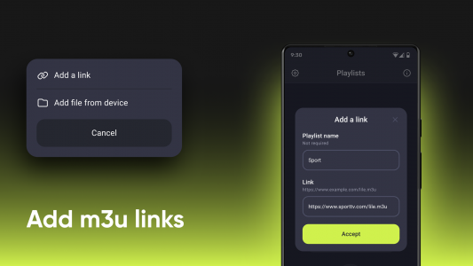 اسکرین شات 5 برنامه IPTV Smart Pro - M3U Player
