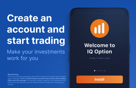 اسکرین شات برنامه IQ Option – Trading Platform 5