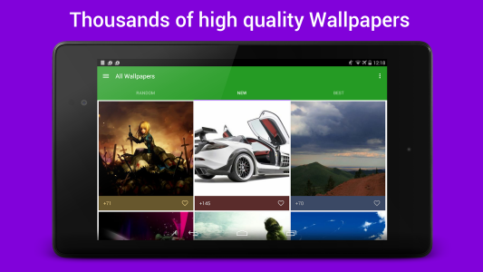 اسکرین شات برنامه HD Wallpapers and Backgrounds 5