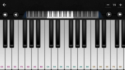 اسکرین شات برنامه پیانو 4