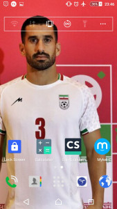 اسکرین شات برنامه بازیکنان فوتبال ایرانی HD+ 1 پس زمینه 30