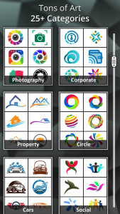 اسکرین شات برنامه Logo Maker - Logo Creator, Gen 5