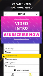 اسکرین شات برنامه Textro: Animated Text Video 4