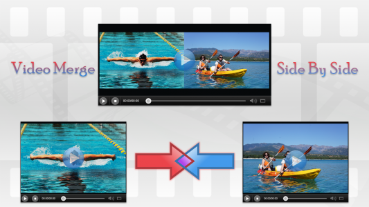 اسکرین شات 4 برنامه Video Merge - Side By Side