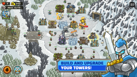 اسکرین شات 3 بازی Kingdom Rush Tower Defense TD