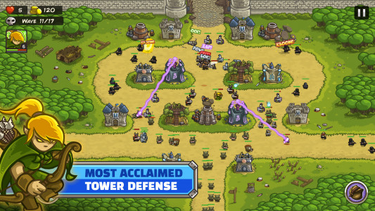 اسکرین شات 2 بازی Kingdom Rush Tower Defense TD