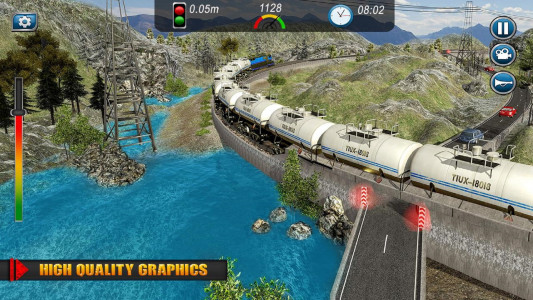 اسکرین شات بازی Oil Tanker Train Transporter 2 4