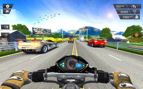 اسکرین شات بازی Racing In Moto 3