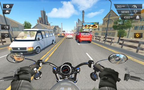 اسکرین شات بازی Racing In Moto 6
