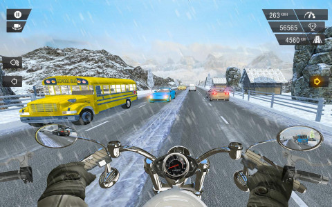 اسکرین شات بازی Racing In Moto 4