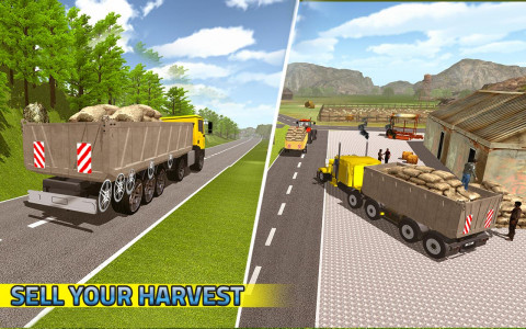 اسکرین شات بازی Real Tractor Farming Simulator 4