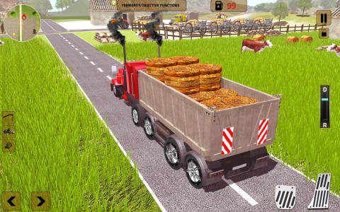 اسکرین شات بازی Real Tractor Farming Simulator 3