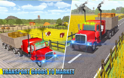 اسکرین شات بازی Real Tractor Farming Simulator 5