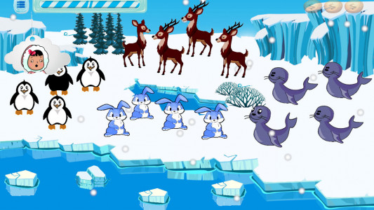 اسکرین شات بازی آموزش پیش دبستانی سرزمین یخی 6
