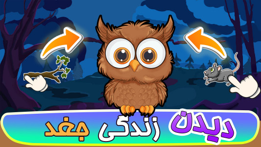 اسکرین شات 9 بازی ‏‏‏‏‏‏‏‏بازی های کودک۴: پرندگان