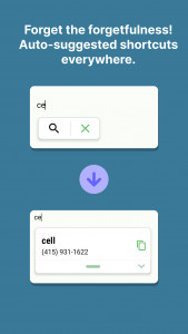 اسکرین شات 2 برنامه Text Expander - Texpand
