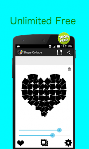 اسکرین شات برنامه Photo & Shape Collage Maker 1