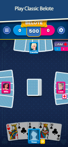 اسکرین شات 2 بازی Belote & Coinche Classic