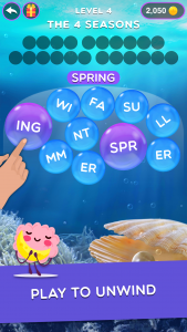 اسکرین شات 1 بازی Word Magnets - Puzzle Words