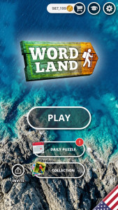 اسکرین شات 1 بازی Word Land - Crosswords