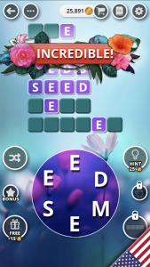 اسکرین شات بازی Bouquet of Words - Word game 5