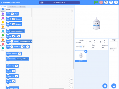اسکرین شات برنامه Truebot Scratch 1