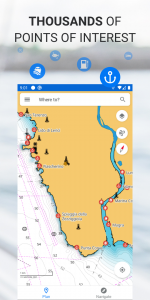 اسکرین شات برنامه C-MAP Boating 7