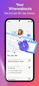 اسکرین شات برنامه iSharing: GPS Location Tracker 3