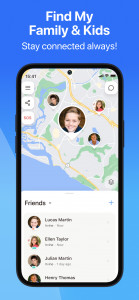 اسکرین شات برنامه iSharing: GPS Location Tracker 2