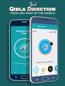 اسکرین شات برنامه Qibla Direction Finder 2