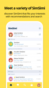 اسکرین شات برنامه SimSimi 4