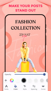 اسکرین شات 4 برنامه Poster Maker - Flyer Creator
