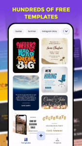 اسکرین شات 2 برنامه Poster Maker - Flyer Creator