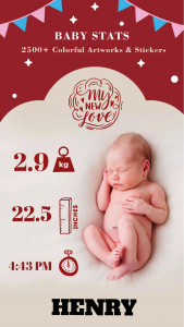 اسکرین شات 1 برنامه Baby Photo Editor & Story Art