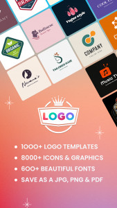 اسکرین شات برنامه Logo Maker Logo Design Creator 1