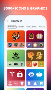 اسکرین شات 7 برنامه Logo Maker Logo Design Creator