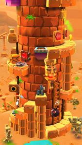 اسکرین شات 4 بازی Blocky Castle: Tower Climb