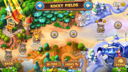 اسکرین شات 5 بازی Blocky Castle 2: Challenge