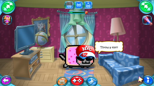 اسکرین شات 2 بازی Nyan Cat: Lost In Space