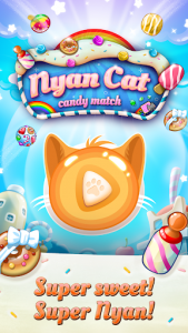 اسکرین شات بازی Nyan Cat: Candy Match 5